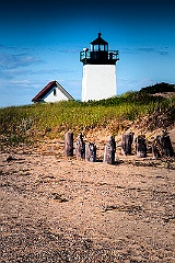Long Point Light at the Tip of Cape Cod in Provincetown